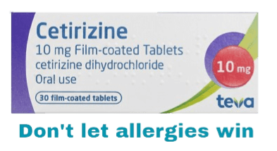 Cetirizine 10mg (30 ct)