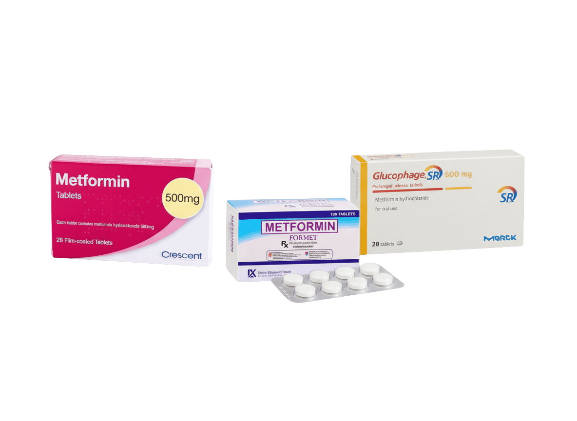 Metformin hydrochloride tablets 500mg 750mg 1000mg for type 2 diabetes