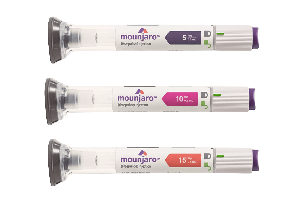 Mounjaro (tirzepatide) 2.5mg injection pen — dual GLP-1 GIP for weight loss and diabetes